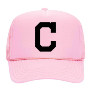 Block C pink hat